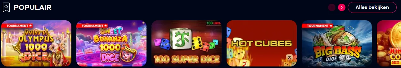 Overzicht van online slots met diverse thema’s